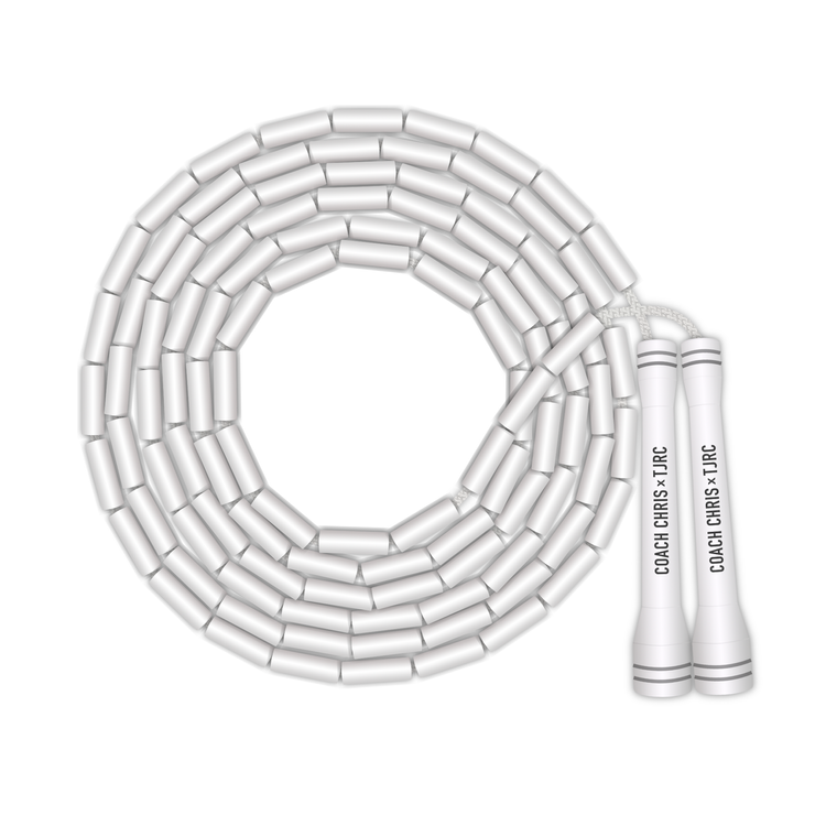 Checkerboard Beaded Rope - Coach Chris | The Jump Rope Company